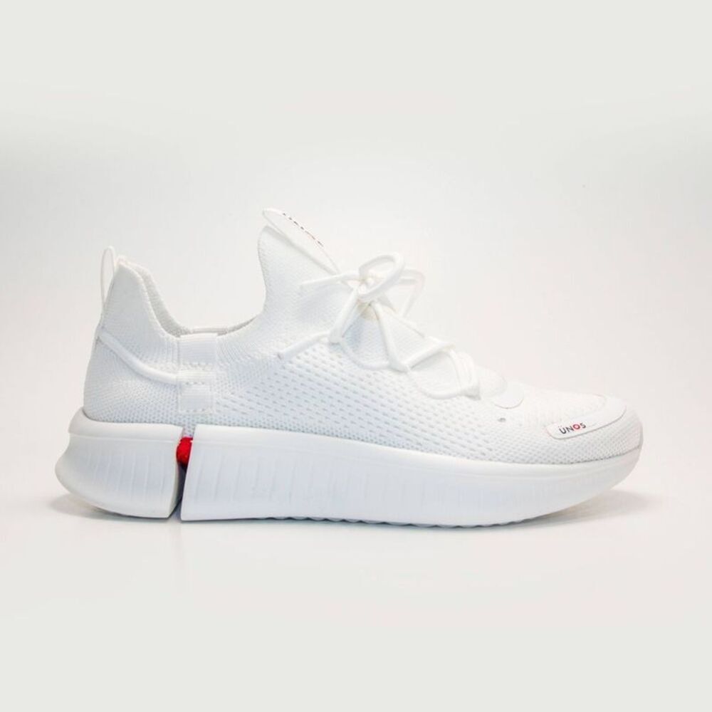 UNOS BY SZ -  Adult Sneakers - White M 8.0-9.0/W 9.5- White